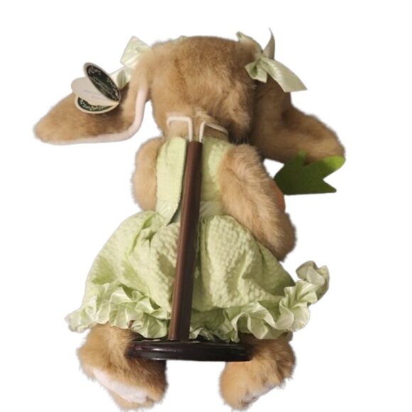 [Bearington Collection] 14" MINNY CARROTS Bunny Rabbit w/ stand - Picture 10 of 12